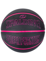 SPALDING STREET PHANTOM BLK PINK SGT SZ6 RUBBER BA 