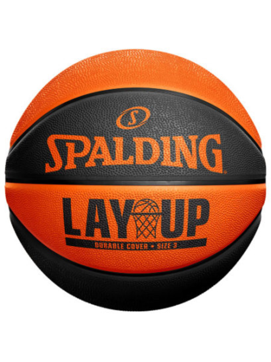 2021 SPALDING LAY UP ORG BLK SZ7 #84548z