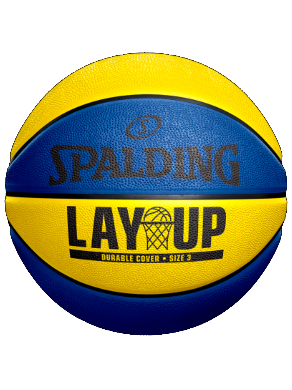 2021 SPALDING LAY UP BLU YEL SZ7 