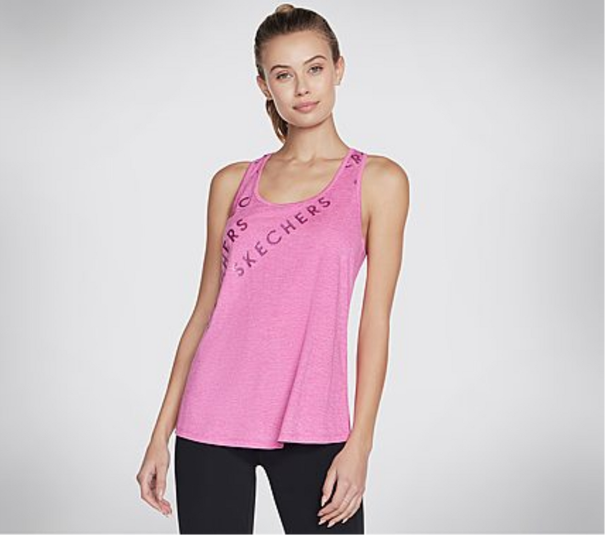 GO DRI SWIFT RACERBACK TANK #tt4pnk