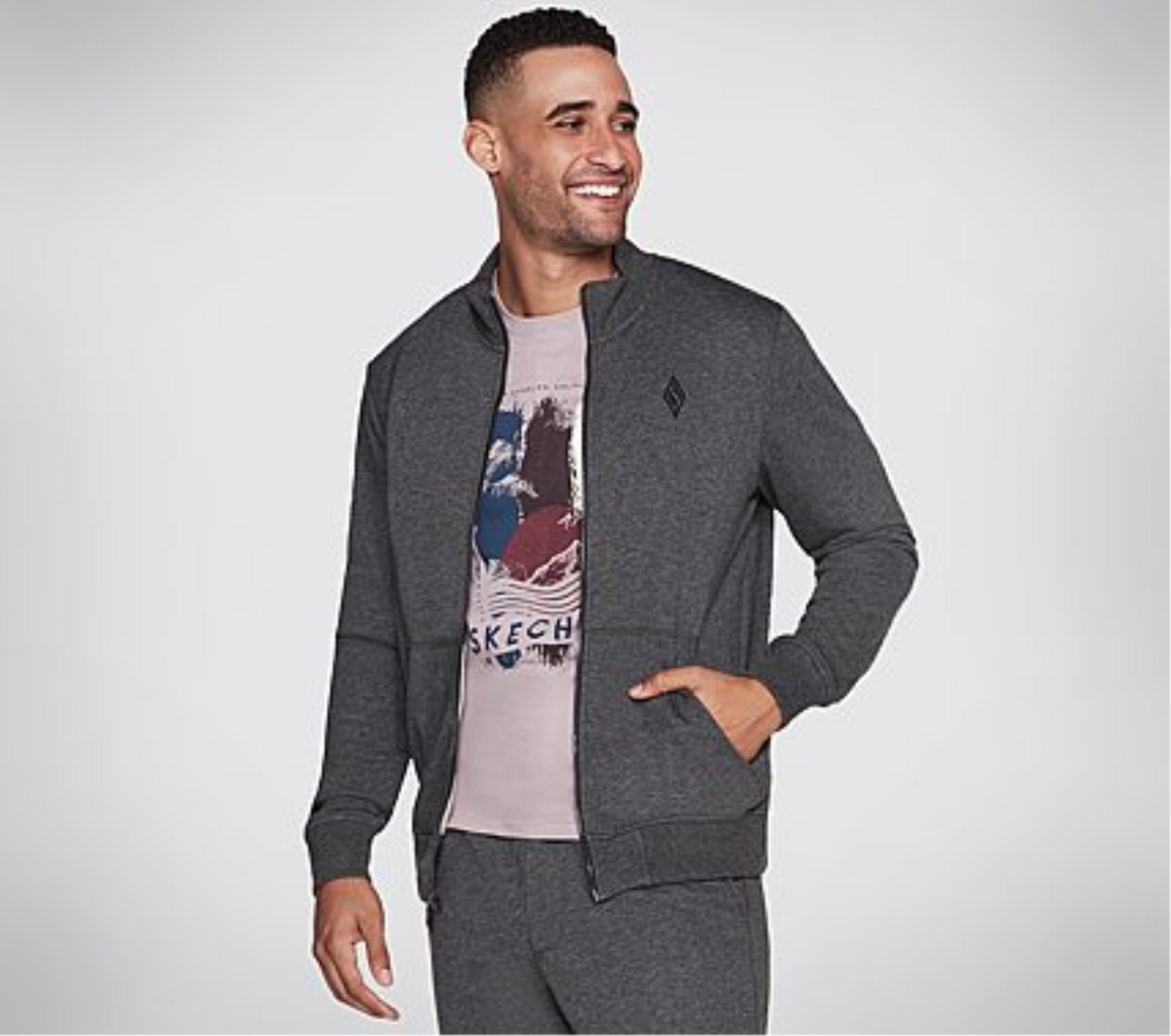 THE HOODLESS HOODIE GO WALK EVERYWHERE JACKET 
