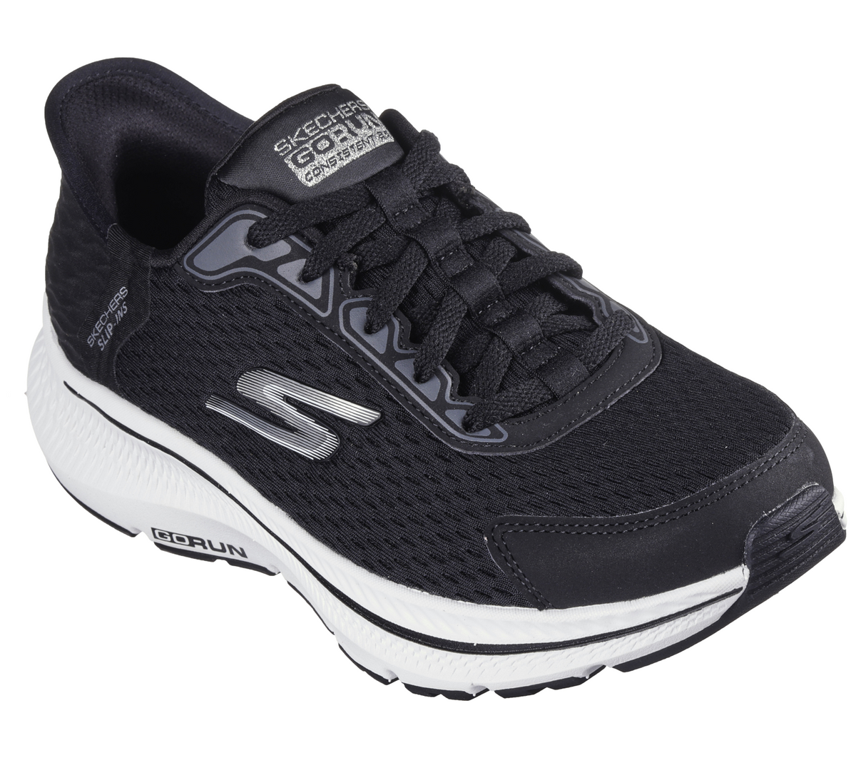 SKECHERS SLIP-INS: GO RUN CONSISTENT 2.0 - ENDURE #128615bksl