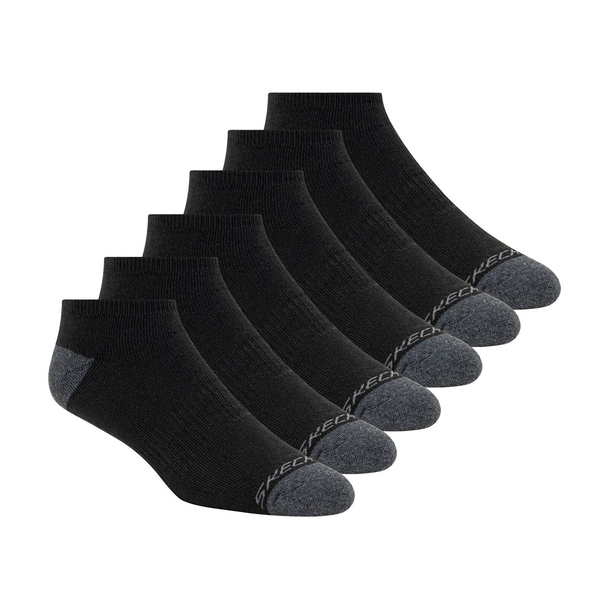 6PK MENS FULL TERRY NO SHOW 