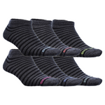 6PK WOMENS NON TERRY NO SHOW 
