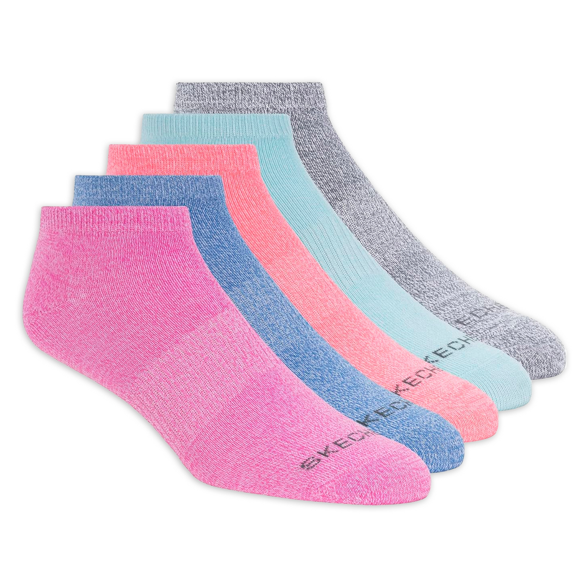 5PK WOMEN NON TERRY LOW CUT #s108411/683