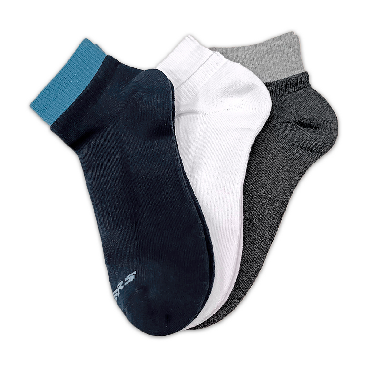 3PK MENS 1/2 TERRY QTR CREW 