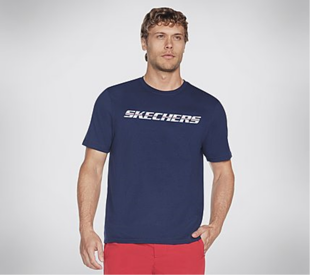 STRIKETHROUGH TEE 