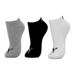 PUMA UNISEX QUARTER  PLAIN 3P BK/WH/GY 