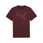 M TAD ESSENTIAL HEATHER CAT TEE (CF LARG 