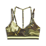 FLORAL RIBBON STRAPPY BRA - LOW 
