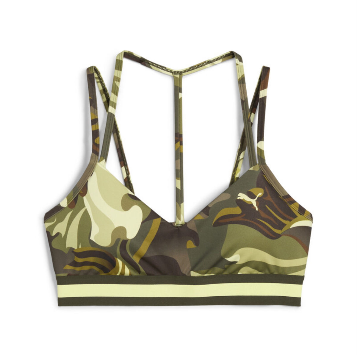 FLORAL RIBBON STRAPPY BRA - LOW #52749470