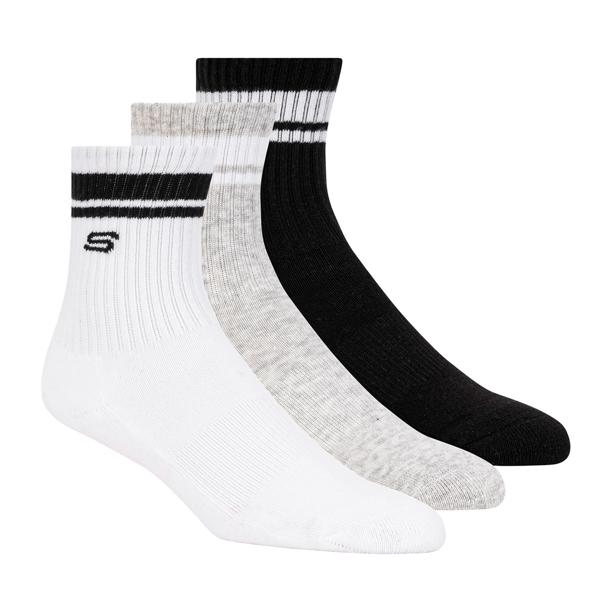 3PK BOYS 1/2 TERRY CREW #s602031/107