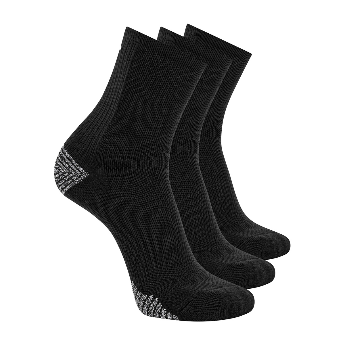 3PK MENS 1/2 TERRY HIGH QTR CREW #s600448h/002