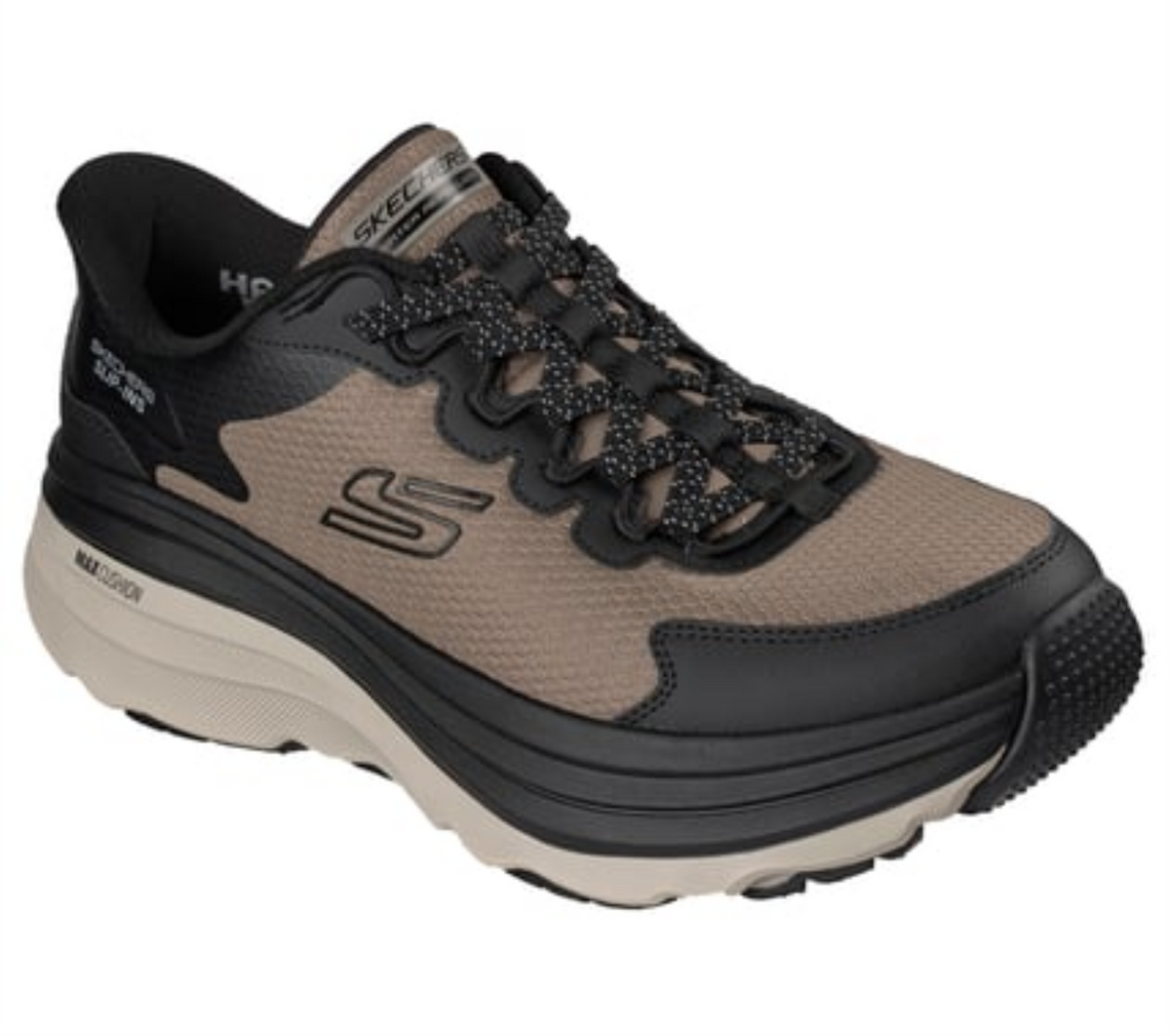 SKECHERS SLIP-INS RELAXED FIT: MAX CUSHIONING ZIRR #237815tpbk