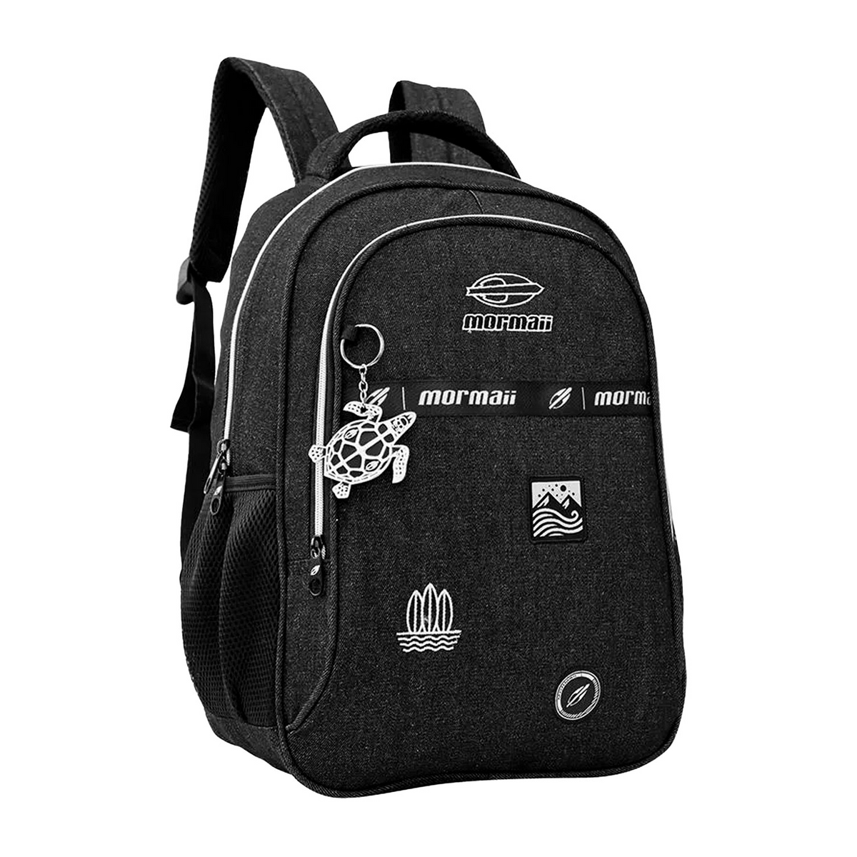 JEAN MATERIAL KNAPSACK BAG 