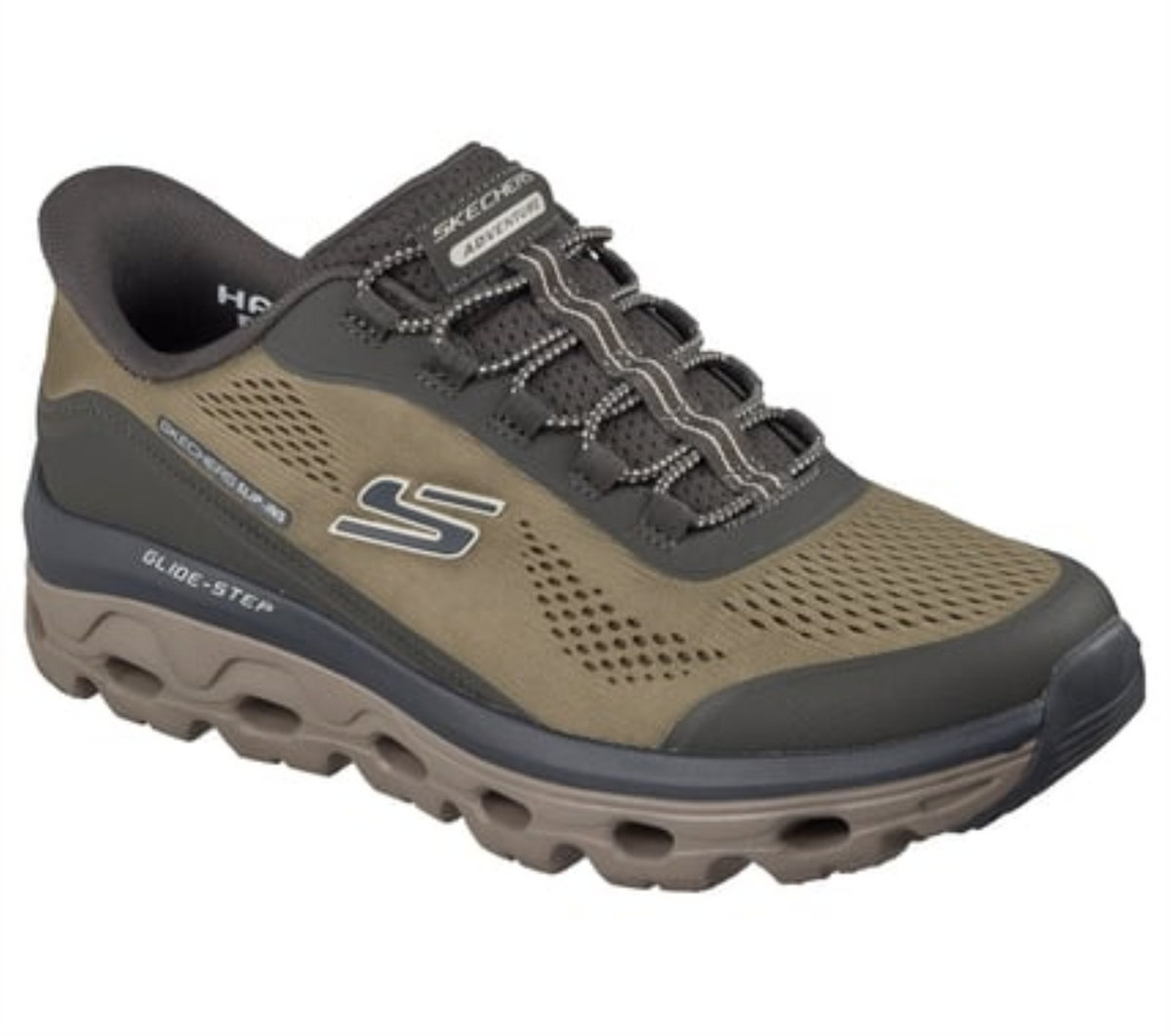 SKECHERS SLIP-INS: GLIDE-STEP SOLE - GLOVER PEAK #237812olv