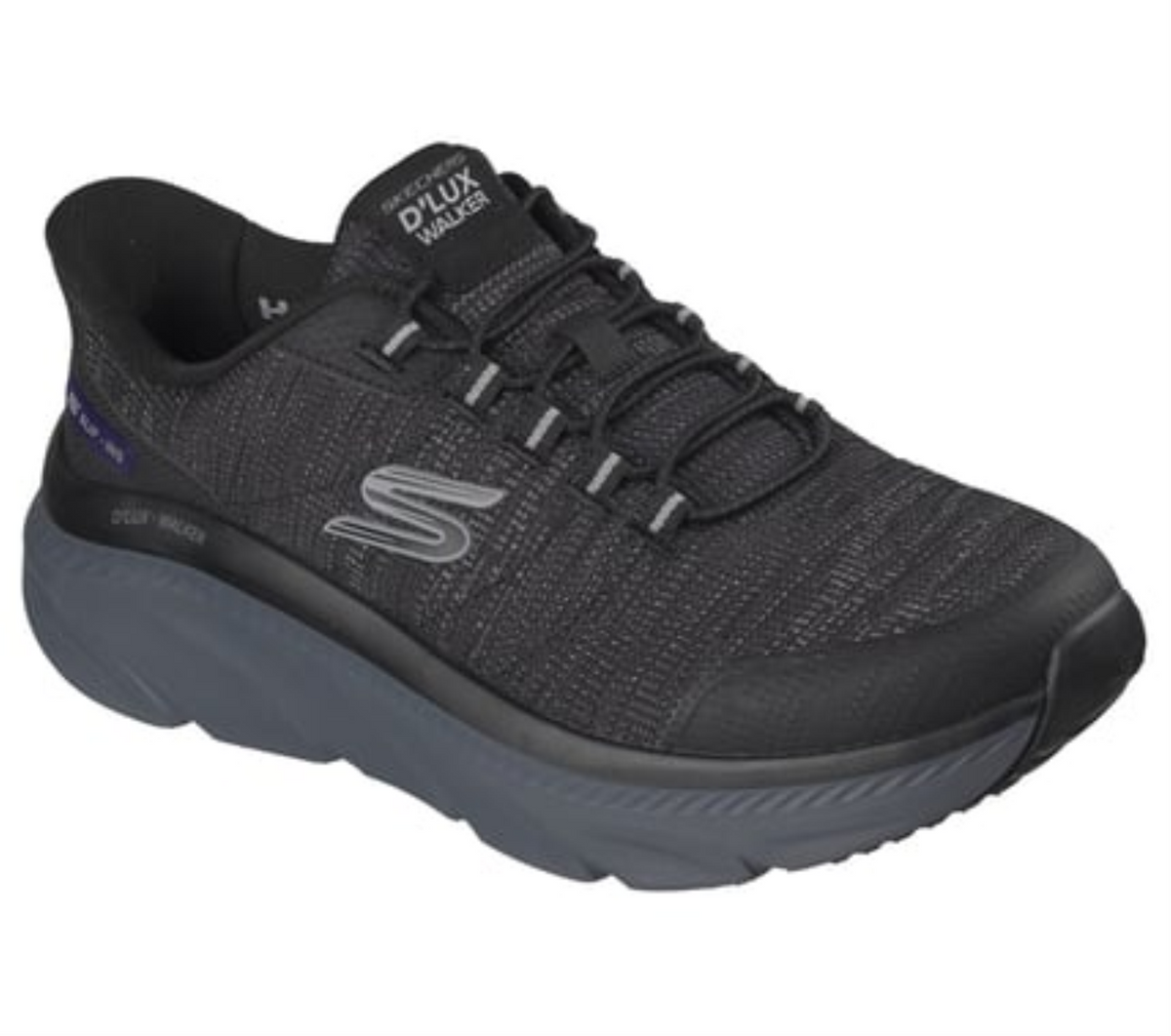 SKECHERS SLIP-INS RELAXED FIT: D'LUX WALKER 3.0 -  #233244bkcc
