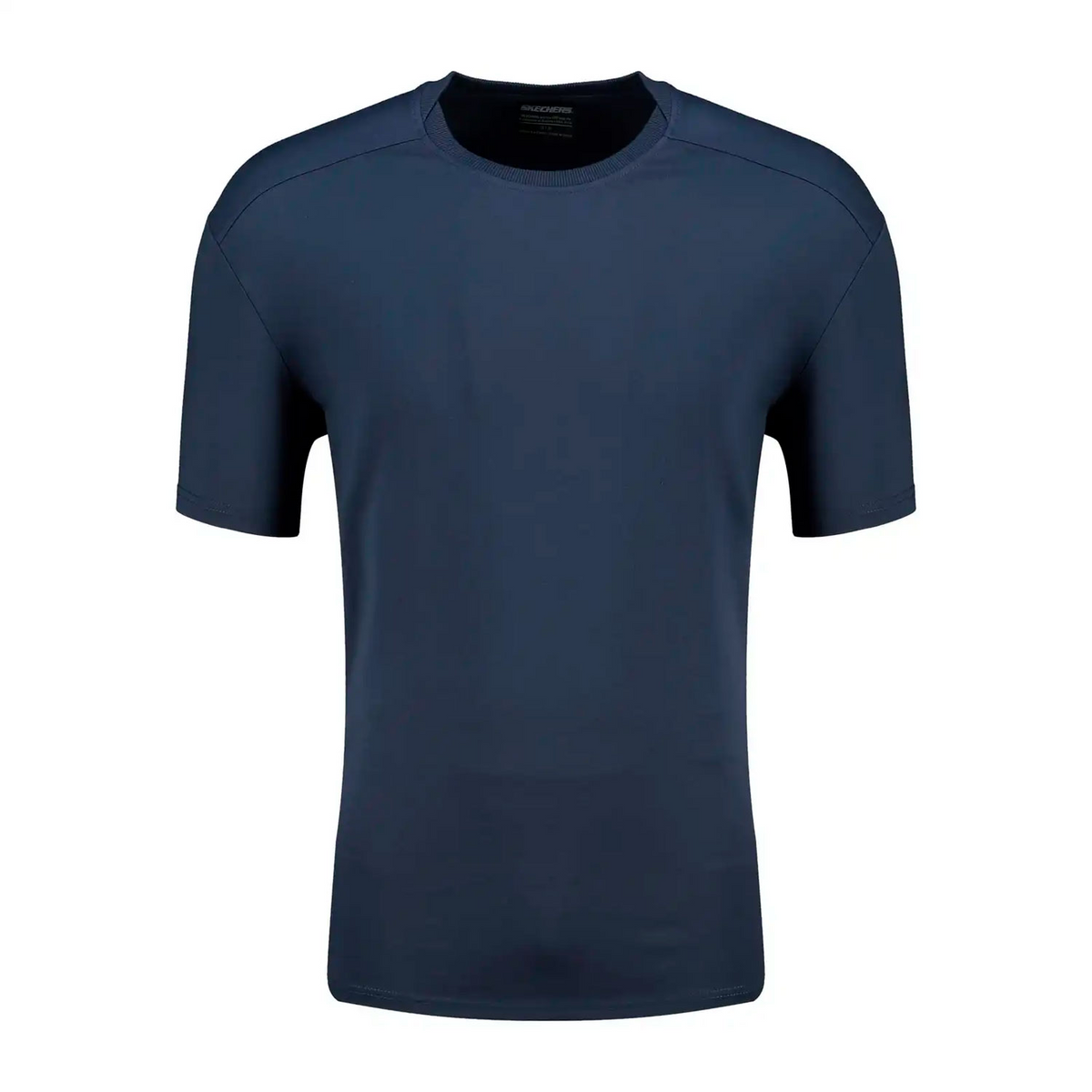 KNIT T-SHIRT FOR MEN SKECHERS  #amx091dkbl