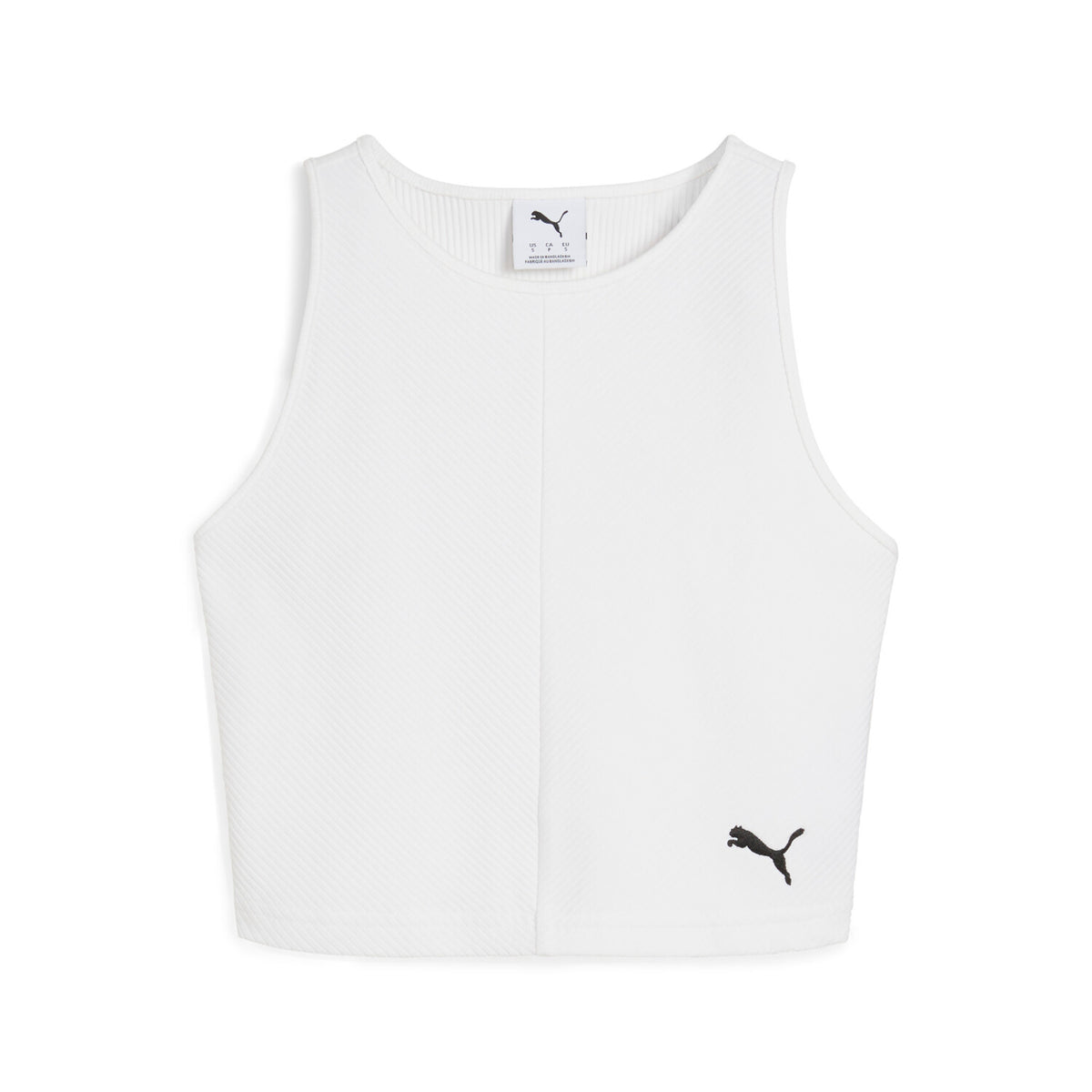 WARDROBE ESS RIBBED CROP TOP 