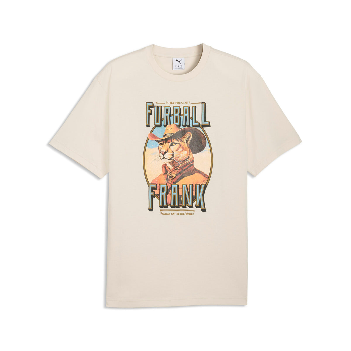 GRAPHIC CAT COWBOY RELAXED TEE 