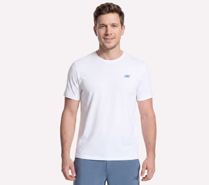SKECHERS SOLAR TEE #ts332wht