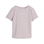 ESS RIBBED SLIM SHORT TEE 