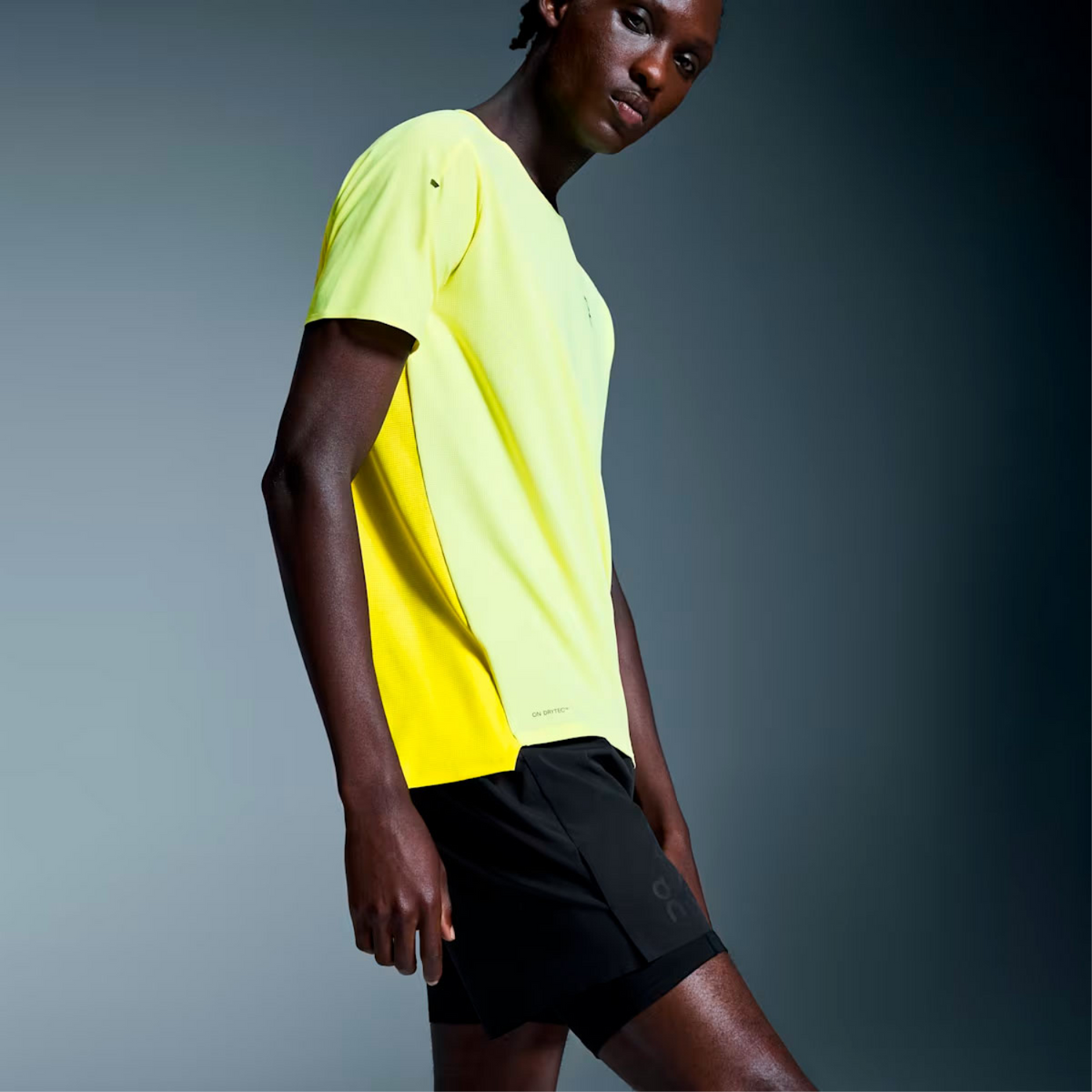 5' PERFORMANCE 2/1 SHORTS 1 BLACK 