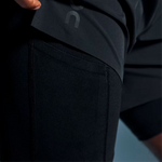 5' PERFORMANCE 2/1 SHORTS 1 BLACK 