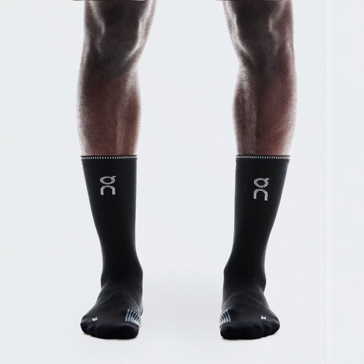 PERFORMANCE RUN SOCK HIGH BLACK | ECLIPSE 