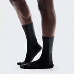 PERFORMANCE RUN SOCK HIGH BLACK | ECLIPSE 