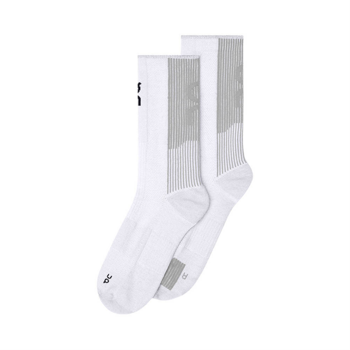 PERFORMANCE RUN SOCK HIGH WHITE | GLACIER #2uf10040813