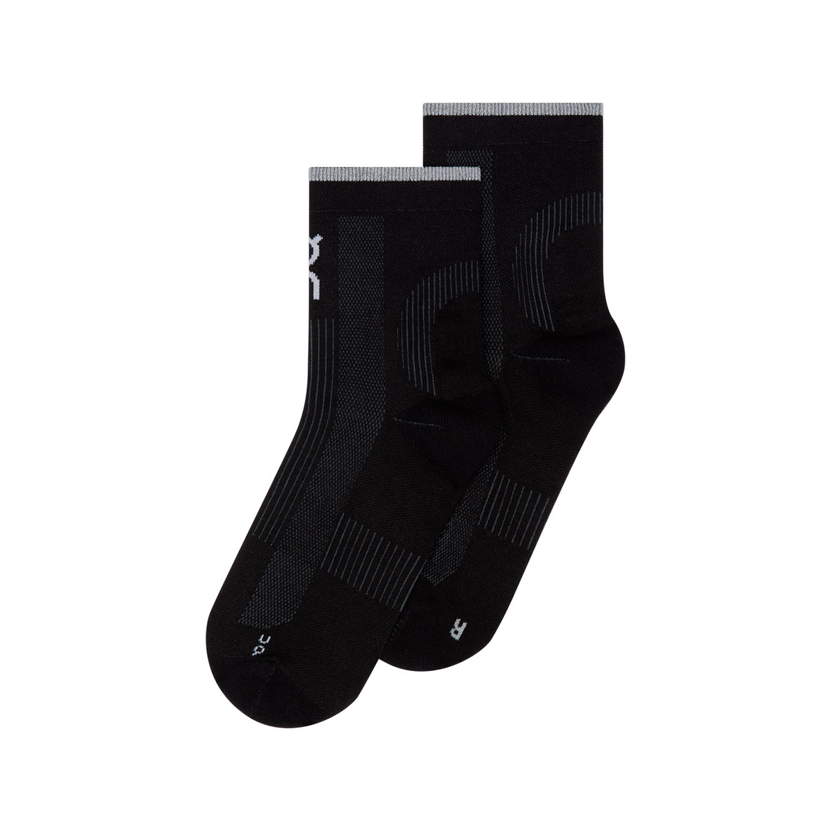 PERFORMANCE RUN SOCK MID BLACK | ECLIPSE #2uf10050106