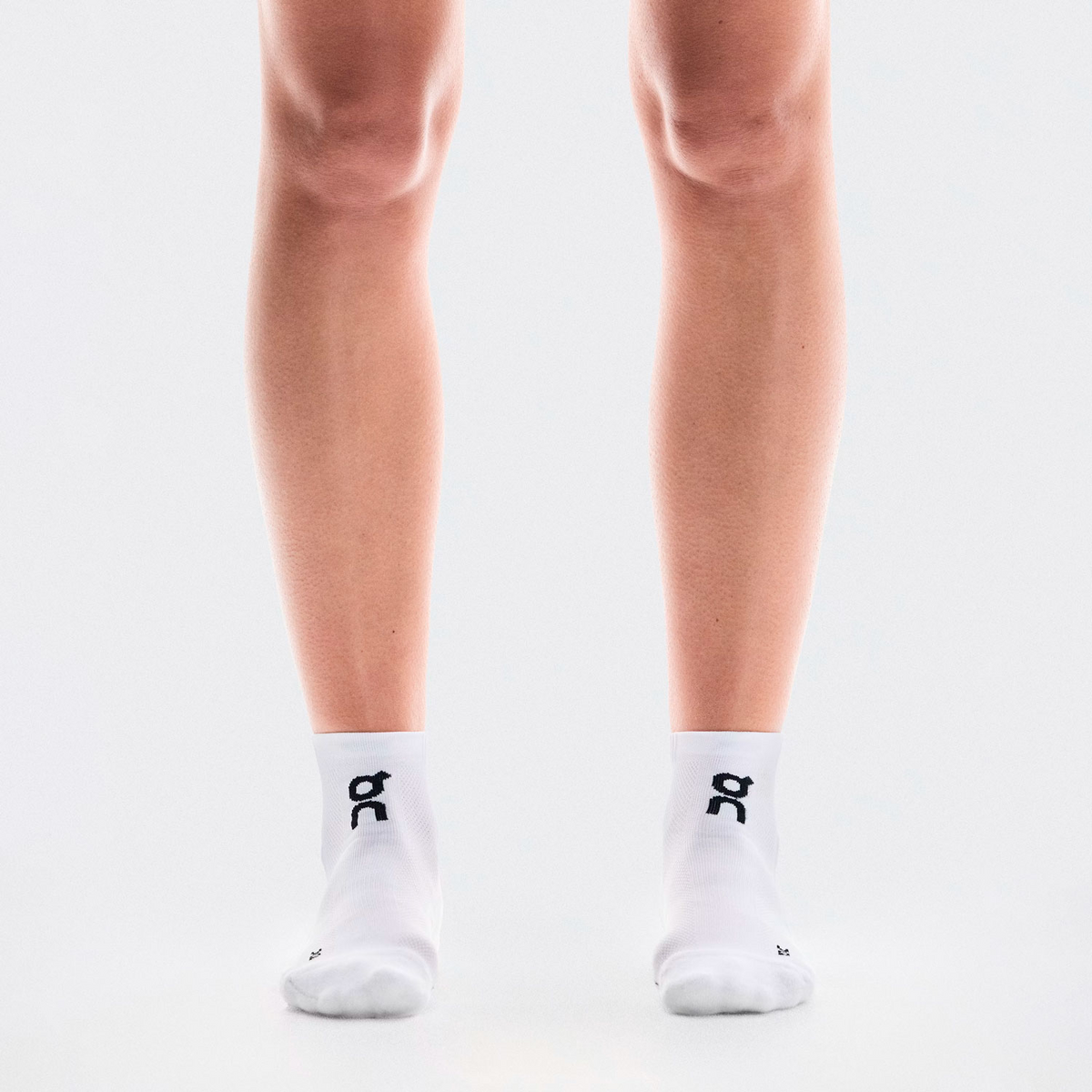 CORE RUN SOCK MID 2P WHITE 
