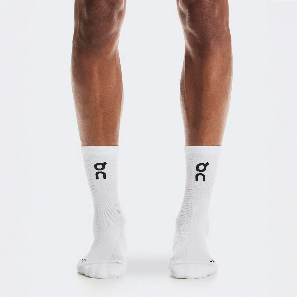 CORE RUN SOCK HIGH 2P WHITE #2ug10050069